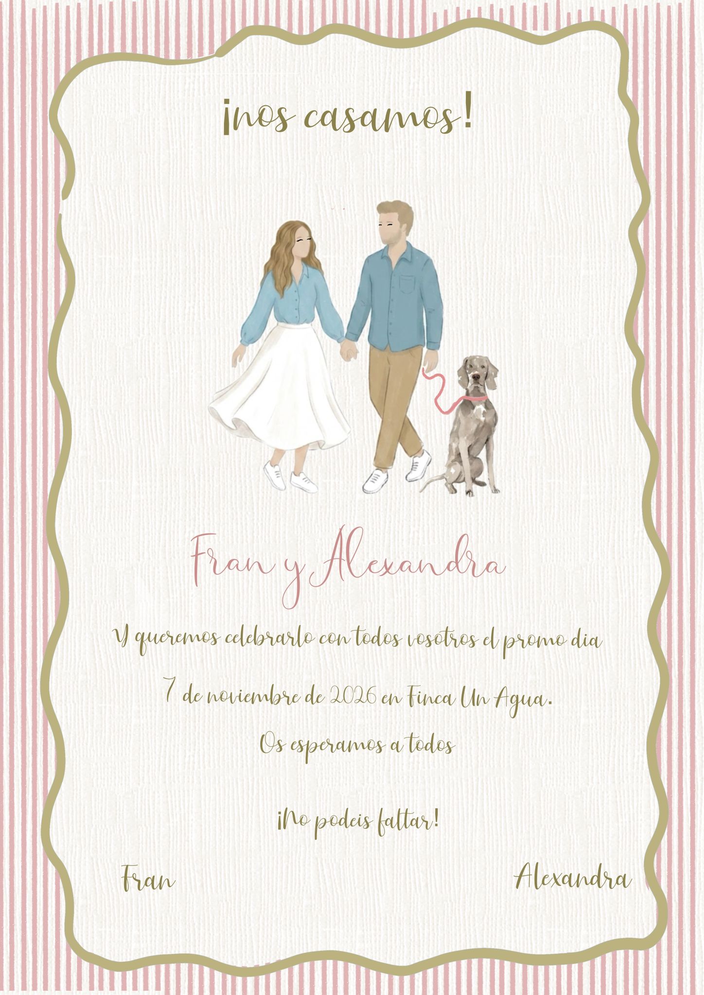 Invitación ilustrada